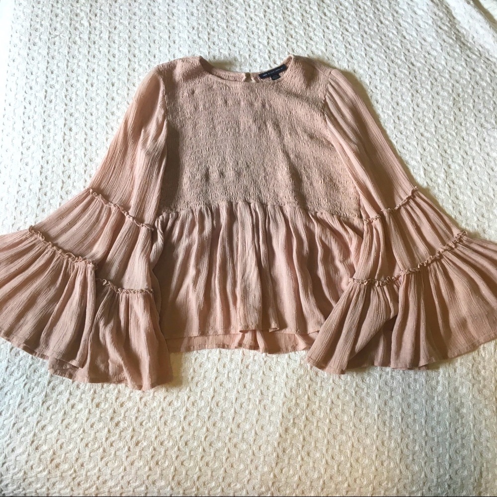 American Eagle Bell Sleeve Top